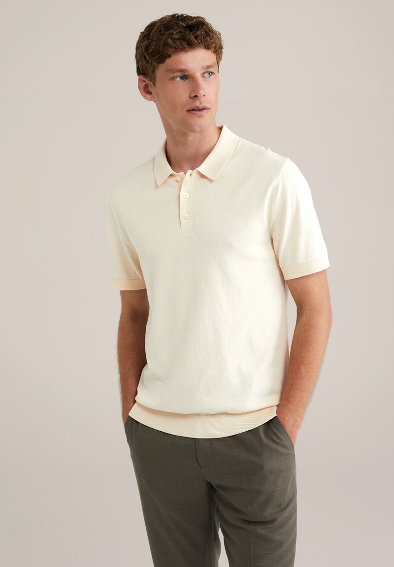 WE Fashion - Polo shirt - beige, Enlarge