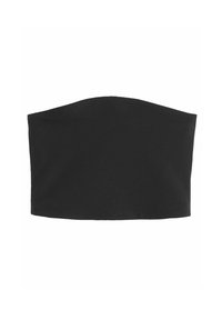LENGTH BOOBTUBE REGULAR FIT - Tops - black