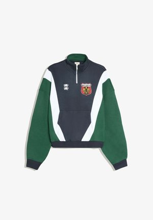 Bershka, HALF ZIP PRIME HONOR- JERSEY - Sweater - royal blue