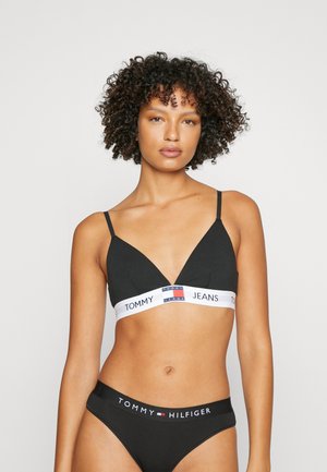 HERITAGE - Triangle bra - black