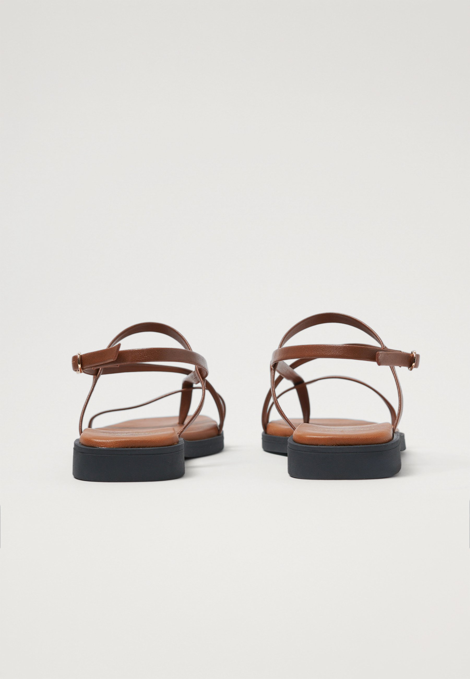 FRED MARTIN COLLECTION SIROS - Zehentrenner - camel leather/braun