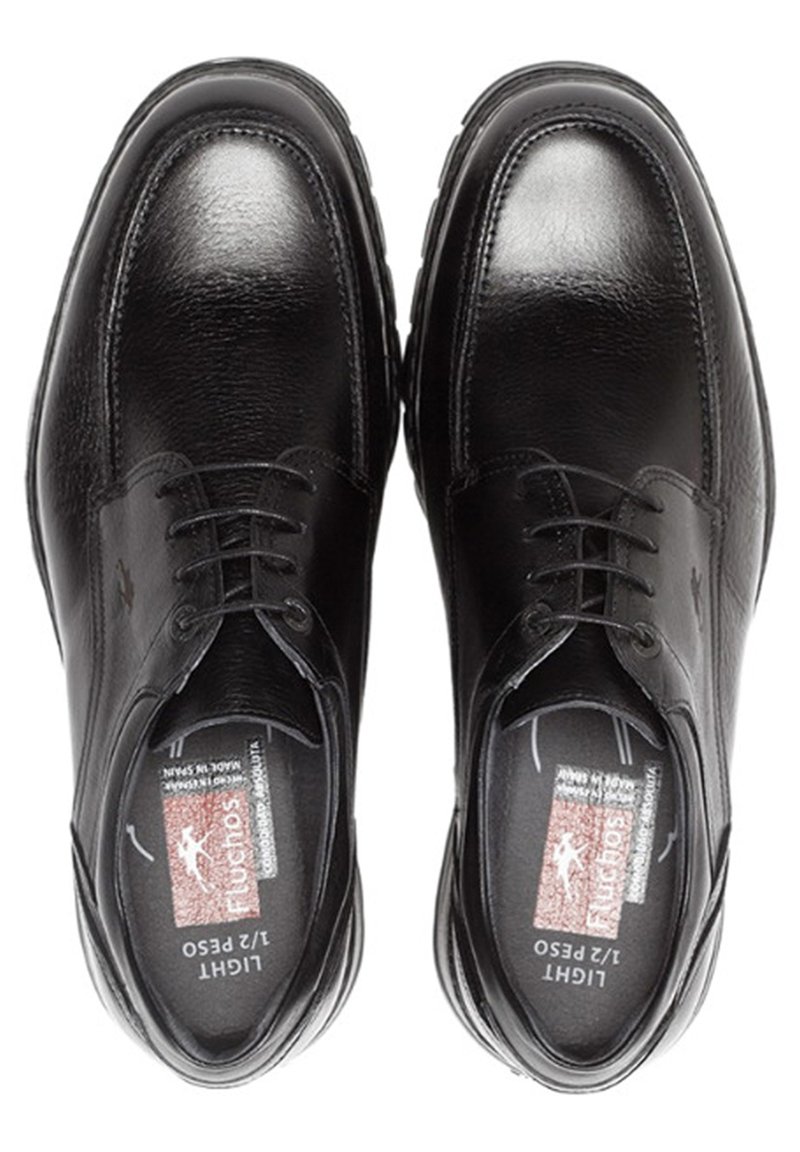 Fluchos CRONO Zapatos de vestir con cordones black/negro