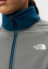 The North Face GLACIER HEAVYWEIGHT 1/2 ZIP - Flísová bunda - midnight petrol/smoked pearl