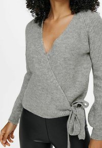 ONLY Chaqueta de punto - grey
