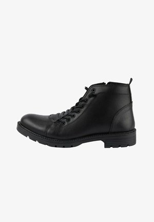BASIC DAILY - Stivali con i lacci - black