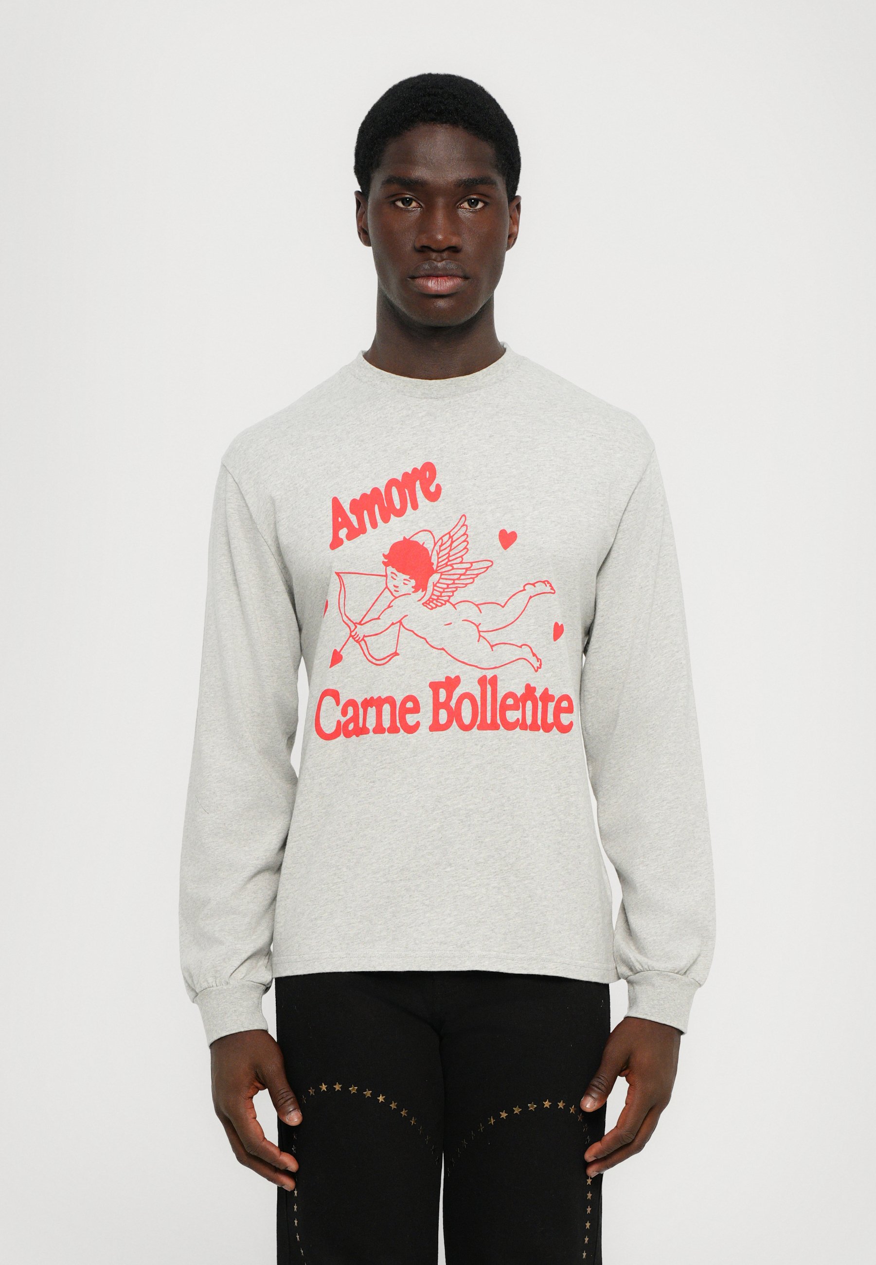 【Carne Bollente】I Lava you tops Carne Bollente UNISEX - Top/biały - Zalando.pl