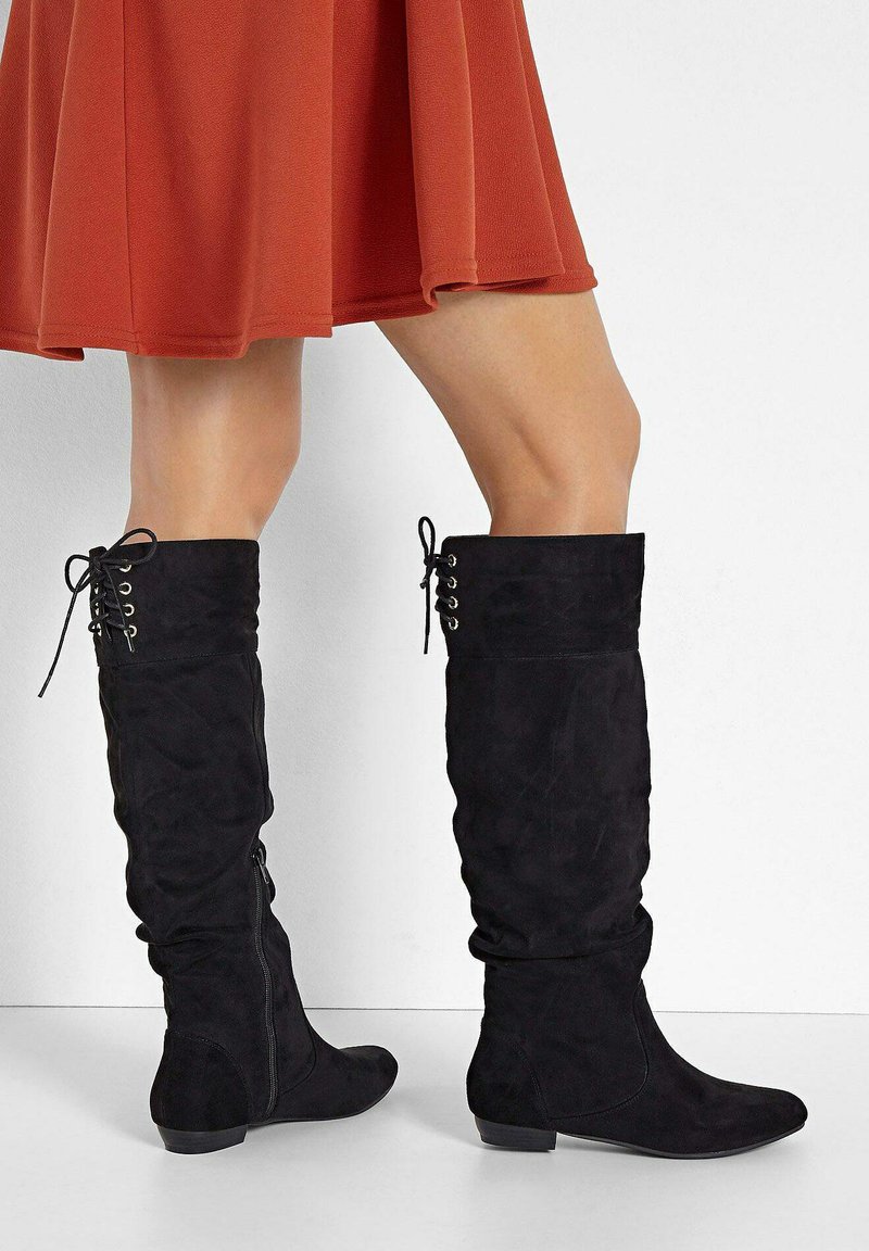 bonprix Stivali alti - black