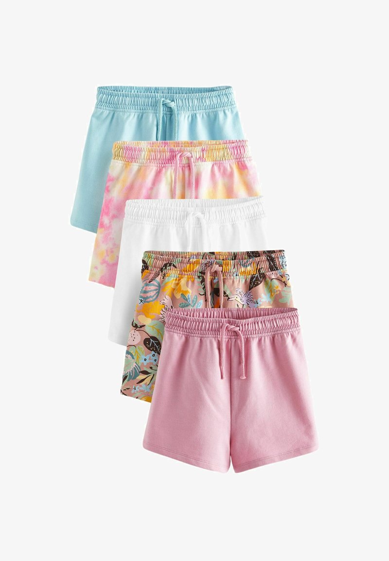 Next 5 PACK-REGULAR FIT - Tepláky - multi white blue pink tie dye tropical