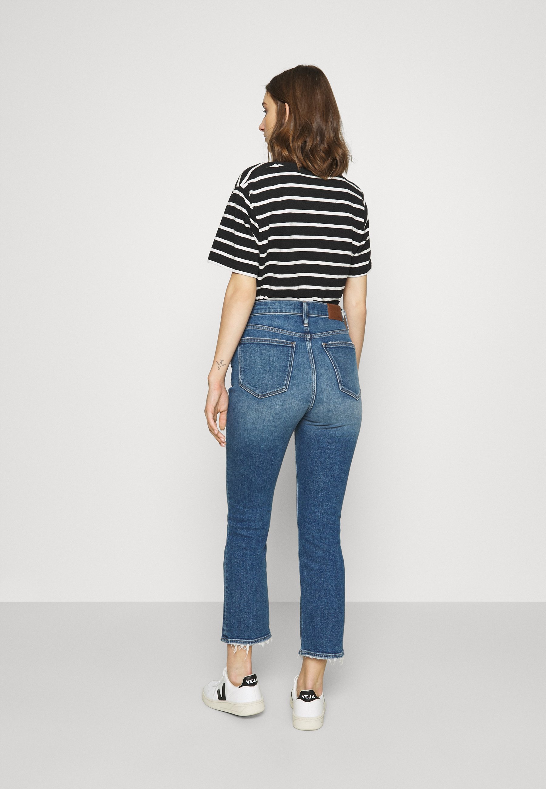 Madewell Jeans bootcut northhavenlyseblå denim Zalando.no Madewell WIDE LEG LIGHT INDIGO - Flared jeans - reggie