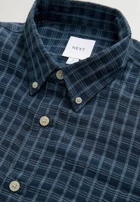 REGULAR FIT - CHECK LONG SLEEVE  - Camisa - navy blue