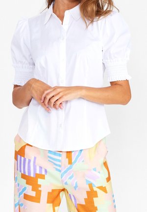 Košilová halenka  - white