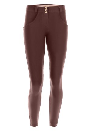 WR UP 7/8 SUPER - Pantalones - french roast