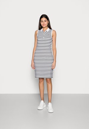 SLIM POLO DRESS - Day dress - blue