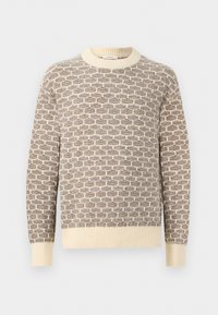 SLHKEITH RELAXED CREW NECK - Jumper - egret