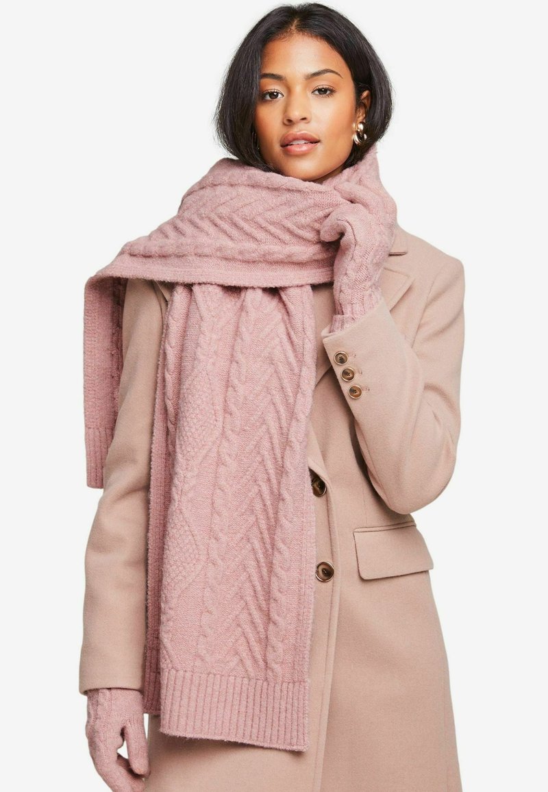 Lipsy COSY CABLE - Sál - pink