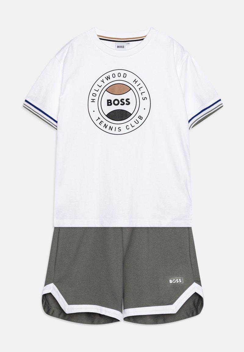 Dress For Boy In Boss Print Design #DEW153