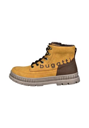 Schnürstiefelette - beige