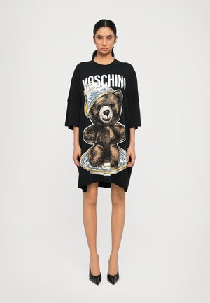 INTERLOCK DRESS - Jersey dress - multicoloured/black