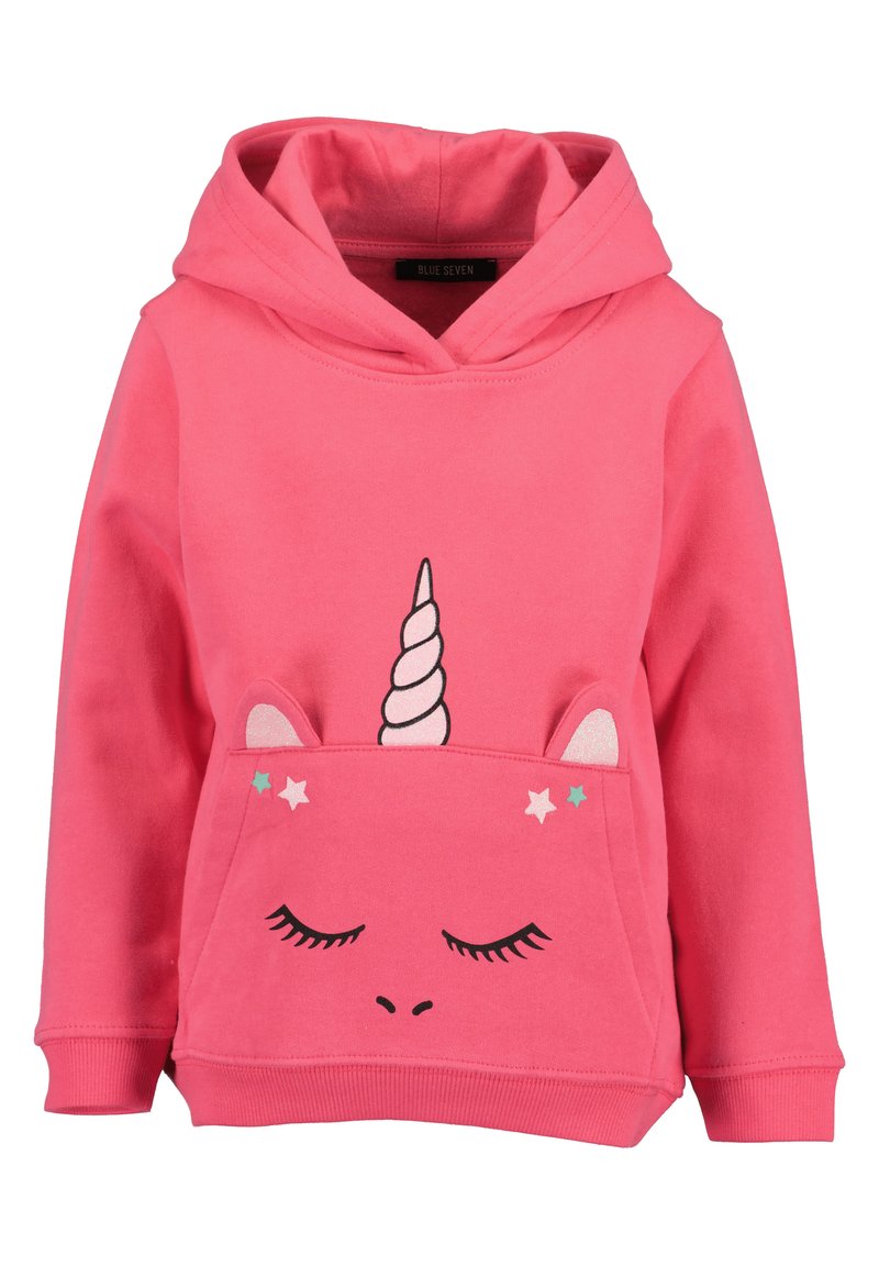 Blue Seven Mikina s kapucí - pink