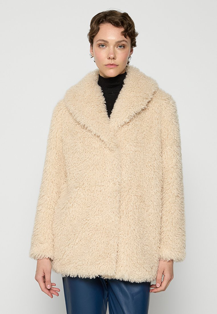 Oakwood Halflange jas crème