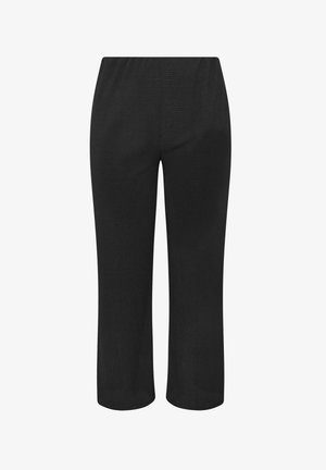 Yours Clothing, WOMEN'S WIDE LEG TROUSERS - Pantalones - black