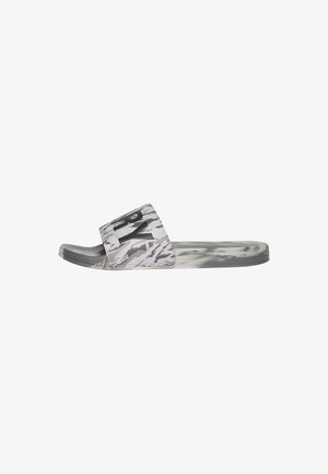 Superdry & Co Sandalias planas - ice grey tiger camo