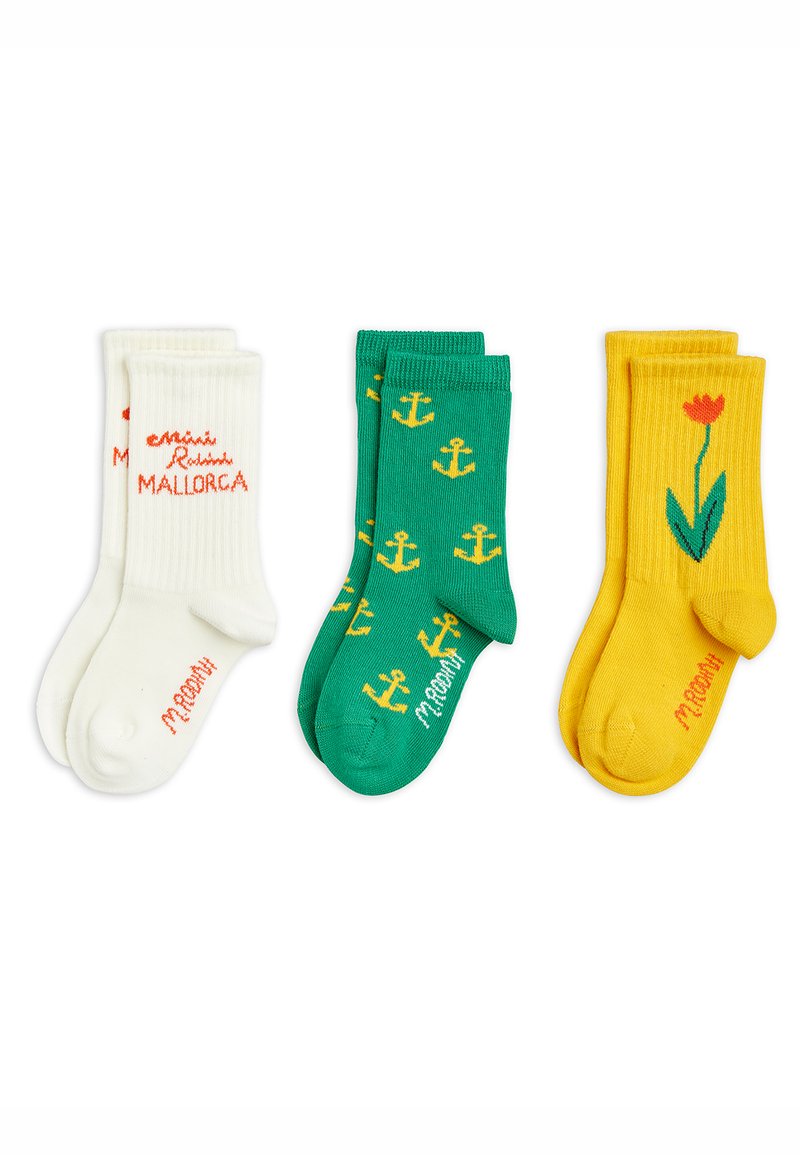 Mini Rodini MALLORCA 3 PACK UNISEX - Ponožky - multi