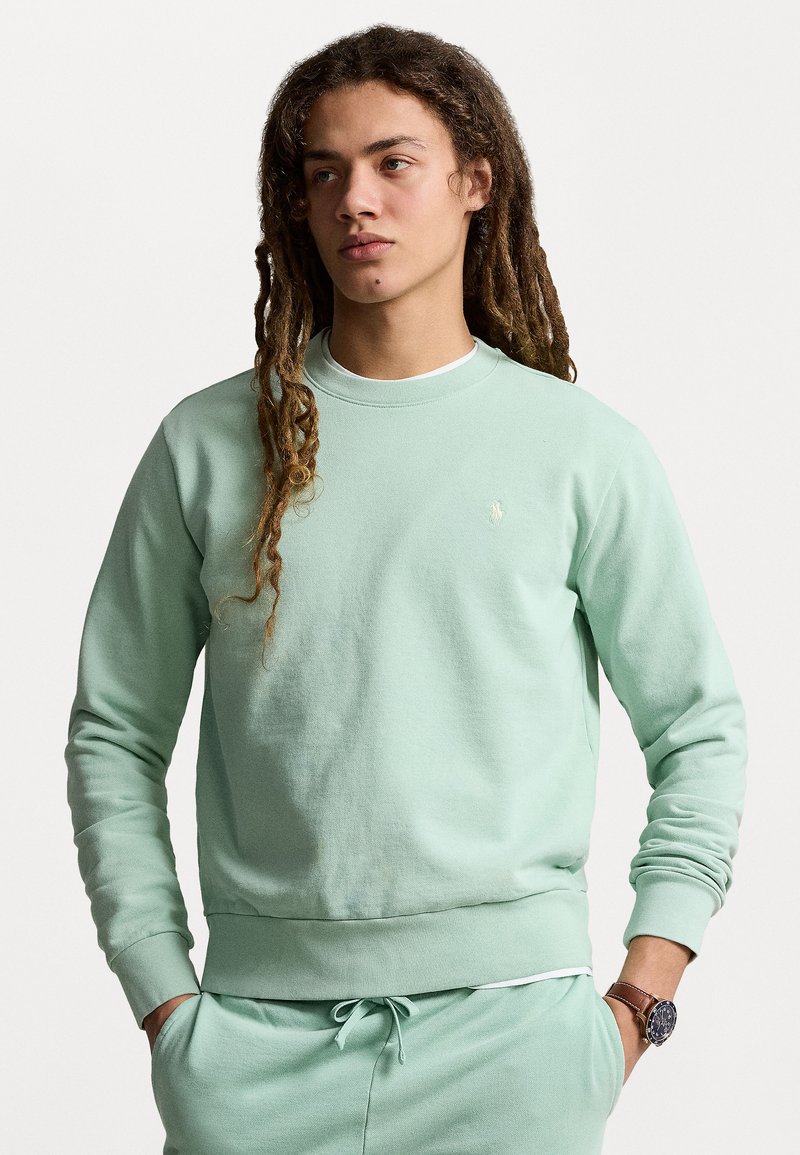 Polo Ralph Lauren - LOOPBACK FLEECE SWEATSHIRT - Sportinis megztinis - celadon, Padidinti