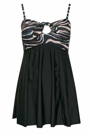 Yours Clothing, PLUS SIZE  - Badeanzug - black