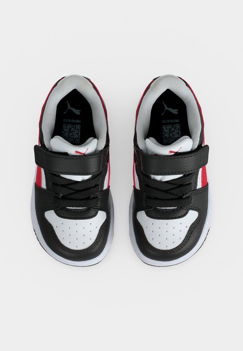 PUMA REBOUND SLAM UNISEX - Trainers - black/for all time red/white — photo 5
