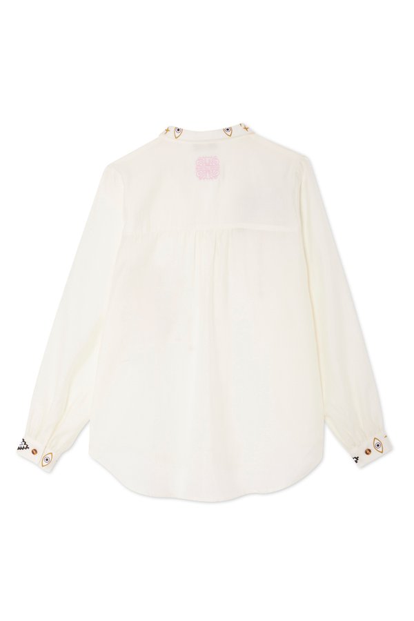 SUNSHINE PALM MILEY - Button-down blouse - cream2