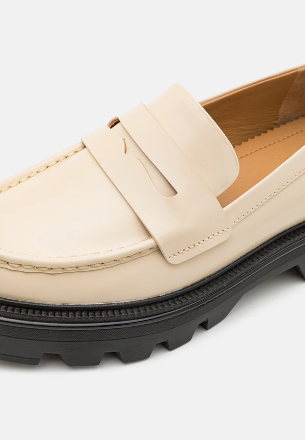 QUINN LOAFER - Slip-ons - greige2