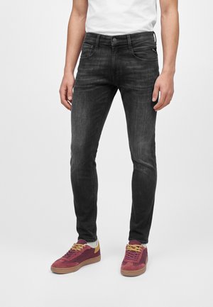 Replay, ANBASS SLIM JEANS - Тесни дънки - dark grey