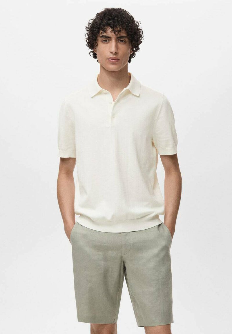 Mango - Polo shirt - off white, Enlarge