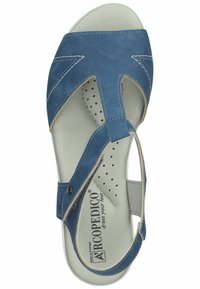 Arcopedico Sandály na klínu - blue a