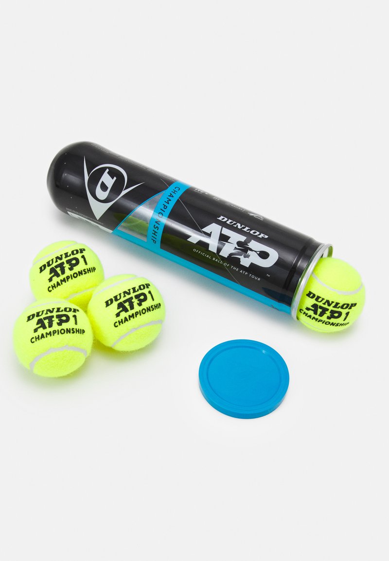Dunlop ATP CHAMPIONSHIP 4 PACK UNISEX - Tennis ball - gelb