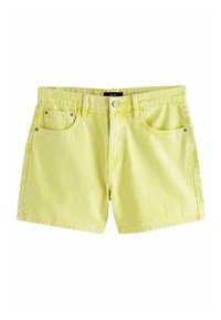 REGULAR FIT - Lühikesed teksad - green