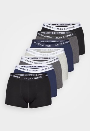 JACBASIC TRUNKS 7 PACK - Onderbroeken - grey/black/dark blue