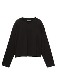 Top s dlouhým rukávem - black