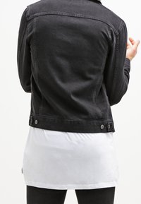 Topman Giacca di jeans - black