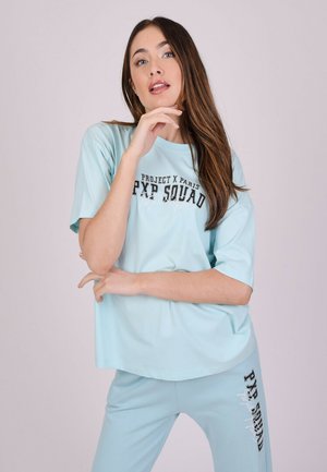 PXP SQUAD - T-shirt print - turquoise