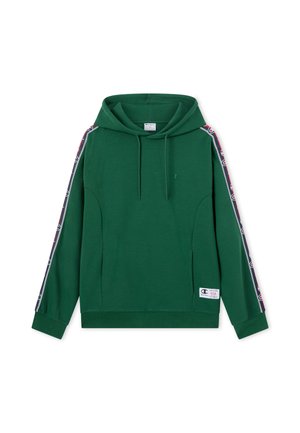 Champion, CHAMPION HOODED SWEATSHIRT C-TAPE - Hoodie - dark green