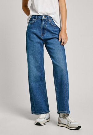 Flared Jeans - dark blue