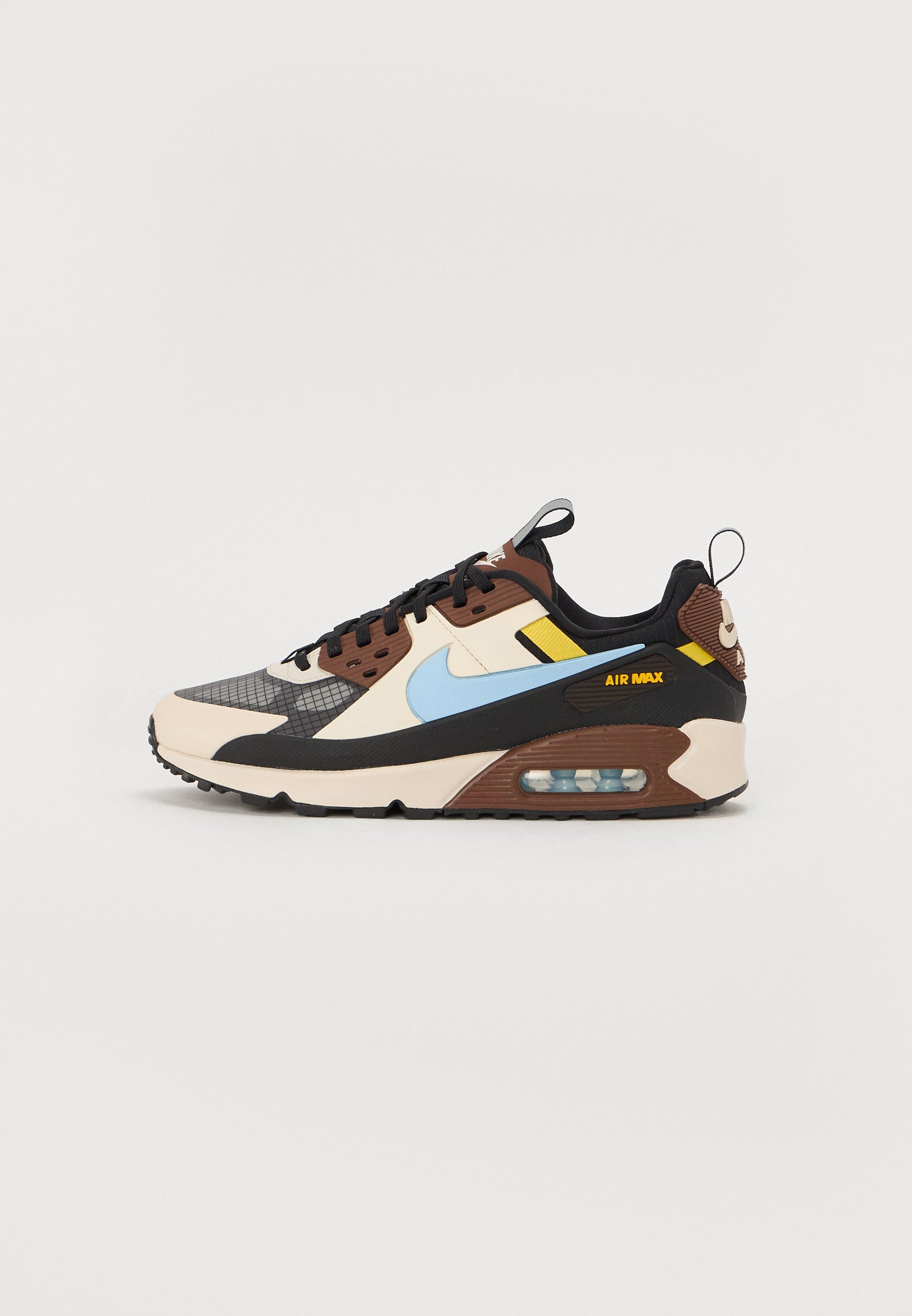 Nike Tan and Black Air Max with Light Blue Swoosh Nike Air Max 1 Essential – DTLR main image 4