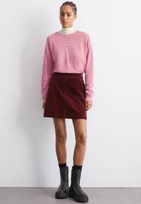 Marc O'Polo DENIM SHAPE - A-Linien-Rock - orante plum