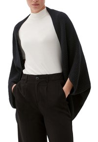 s.Oliver PONCHO - Poncho - schwarz