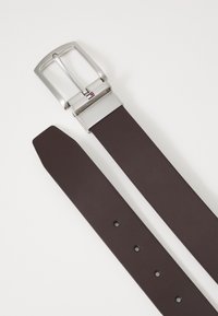 Tommy Hilfiger DENTON  - Klassisk bælte - black/coffee bean