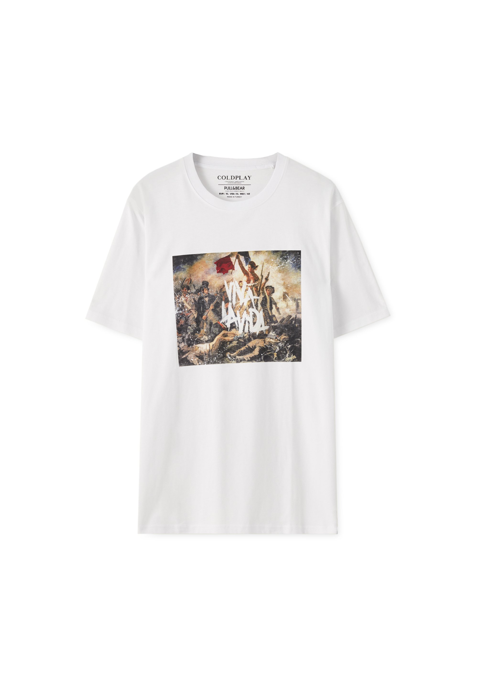 Coldplay viva la vida t shirt Clearance