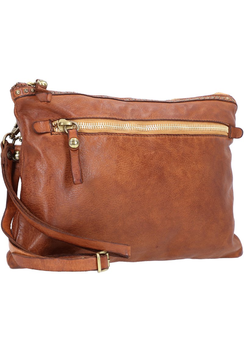 Sac à épaule Campomaggi En Cuir De Vache Cognac - 100% Cuir - Neuve Avec étiquettes - Italie