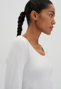 someday. SLIM FIT 3/4 SLEEVE - Longsleeve - white